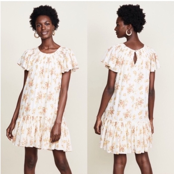Rebecca Taylor La Vie Madeline Floral Mini Dress - Picture 1 of 7